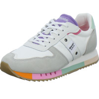 Blauer Sneaker